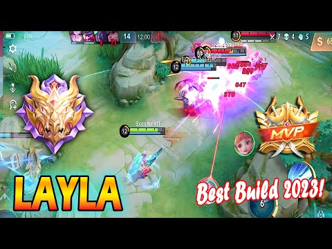 Layla Build Super Damage - Layla Best Build 2023 - MLBB