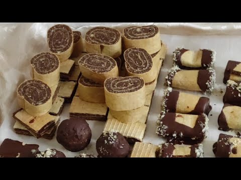 Oblatne sa keksom! Sitni kolači za svaku priliku. Recept moje mame.