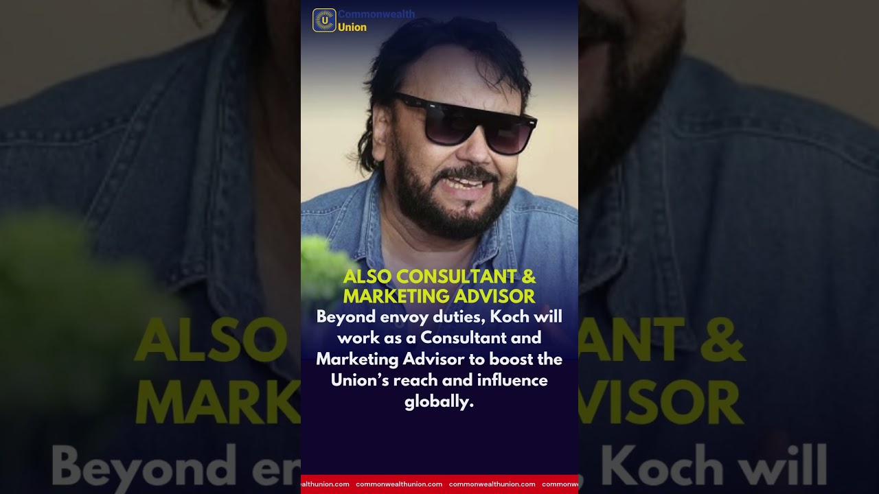 Alston Koch Named Commonwealth Union Envoy to Australia & Pacific!