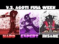 Friday Night Funkin V.S. AGOTI Full Week | (Hard vs Expert vs Insane)