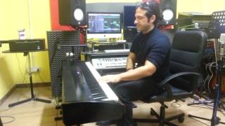 Andrea De Paoli Rehearsing in the Studio