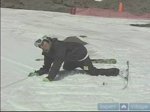 初心者の雪スキーレッスン：スキーをするときの転倒からの回復方法 (Beginner Snow Skiing Lessons : How to Recover from a Fall when Skiing)