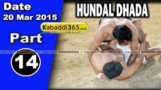 Hundal Dhada (nakodar) Kabaddi Tournament 20 Mar 2015 Part 13 by Kabaddi365.com