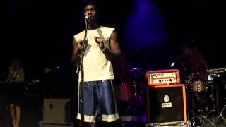 Kele (of bloc party) performing On the Lam Live Denver