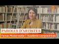 #5 Académie des jeunes compositrices 2021 - Farnaz Modarresifar