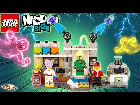 Vidéo LEGO Hidden Side 70418 : Le laboratoire détecteur de fantômes