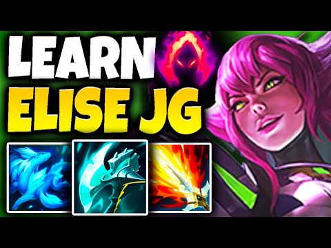 How I DOMINATE and Win EVERY Game in Low Elo with Elise Jungle! | How To Carry on Elise Jungle