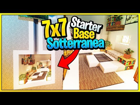 Come COSTRUIRE una BASE SOTTERRANEA SEGRETA - Minecraft Best Build