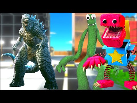 GODZILLA VS POPPY PLAYTIME & RAINBOW FRIENDS - ANIMAL REVOLT BATTLE SIMULATOR