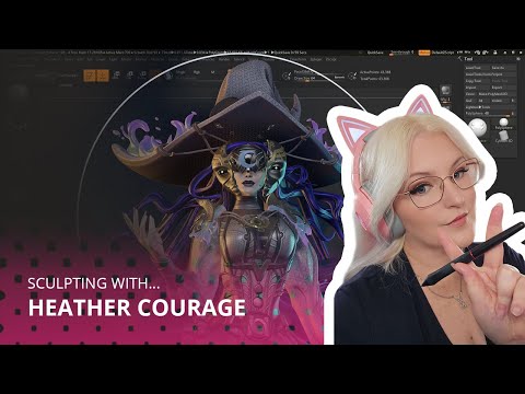 Character Creation - Krampus Part 1 - with Heather Courage