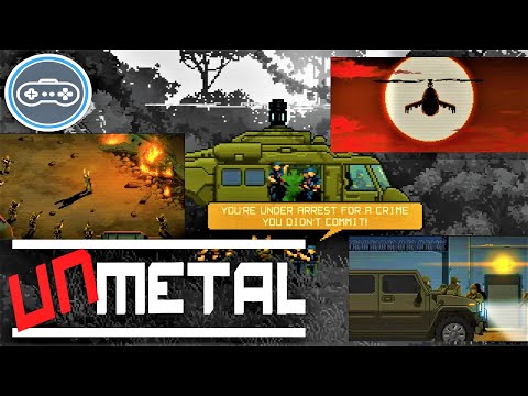 🔴UnMetal🔴 | Full Demo Movie | All Cutscenes | All Jokes | Video Gameplay [1080p 60FPS] - No Comment