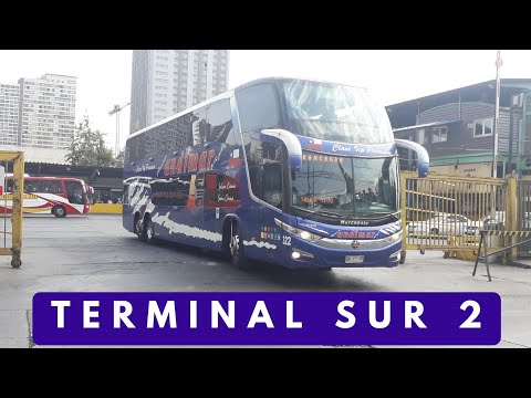 Compilado de Buses Interurbanos: Terminal Sur de Santiago 2.