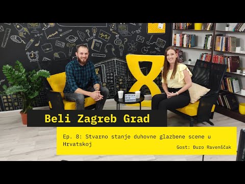 Beli Zagreb Grad podcast #08: Đuro Ravenšćak - Stvarno stanje duhovne glazbene scene u Hrvatskoj