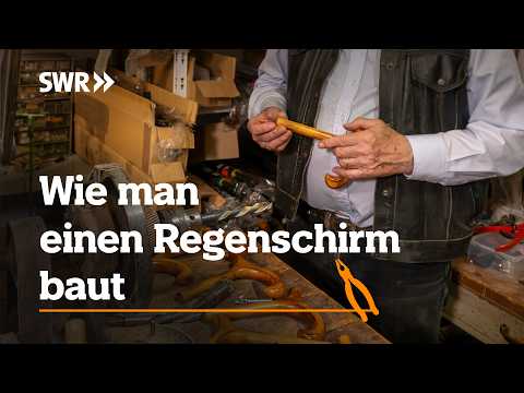 How to make an umbrella | SWR Handwerkskunst