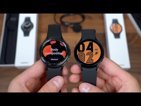 Samsung Galaxy Watch 4 Classic vs Galaxy Watch 4 Unboxing!
