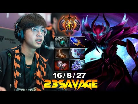23SAVAGE SPECTRE GAMEPLAY | SOLO RANKED MATCH | DOTA 2 PLAYER PERSPECTIVE / PRO PLAY