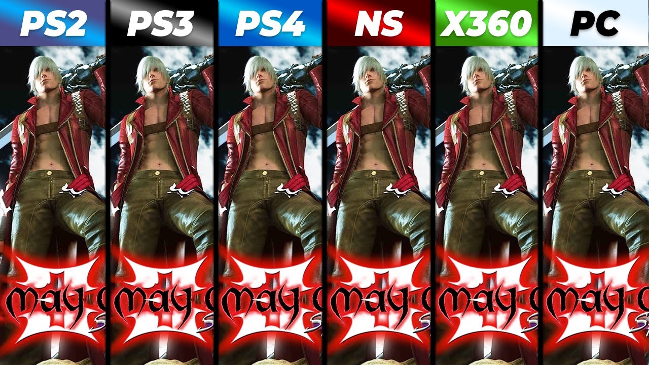 Watch Now Devil May Cry 3 | PS2 vs PS3 vs PS4 vs PC vs Xbox 360 vs Nintendo Switch | Graphics Comparison Devil May Cry 3 | PS2 vs PS3 vs PS4 vs PC vs Xbox 360 vs Nintendo Switch | Graphics Comparison