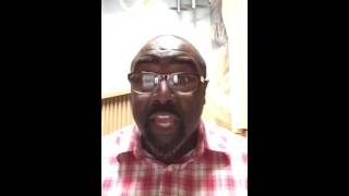 Marvin Williams sings "I Found Jesus."