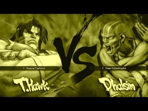 Quakeulf ( T.Hawk ) Vs. Tiyuri ( Dhalsim ) SSFIV Arcade Edition 2012
