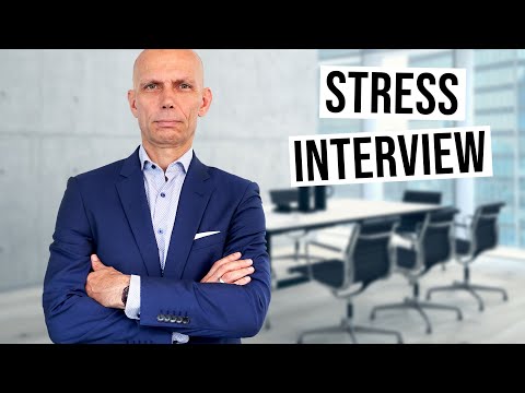 Stresstest: SO bestehst du ihn! (Bewerbungsgespräch)