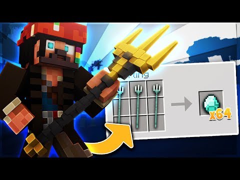10 MODI PER USARE IL TRIDENTE SU MINECRAFT ITA!