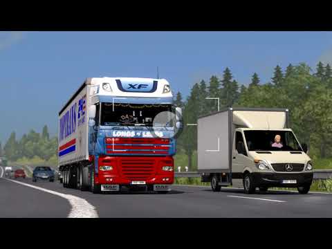 ETS2 DAF XF 105.510 Příbram - Náchod