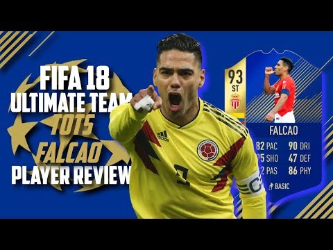 TOTS FALCAO PLAYER REVIEW FIFA 18 | 93 TOTS FALCAO REVIEW | FIFA 18 ULTIMATE TEAM