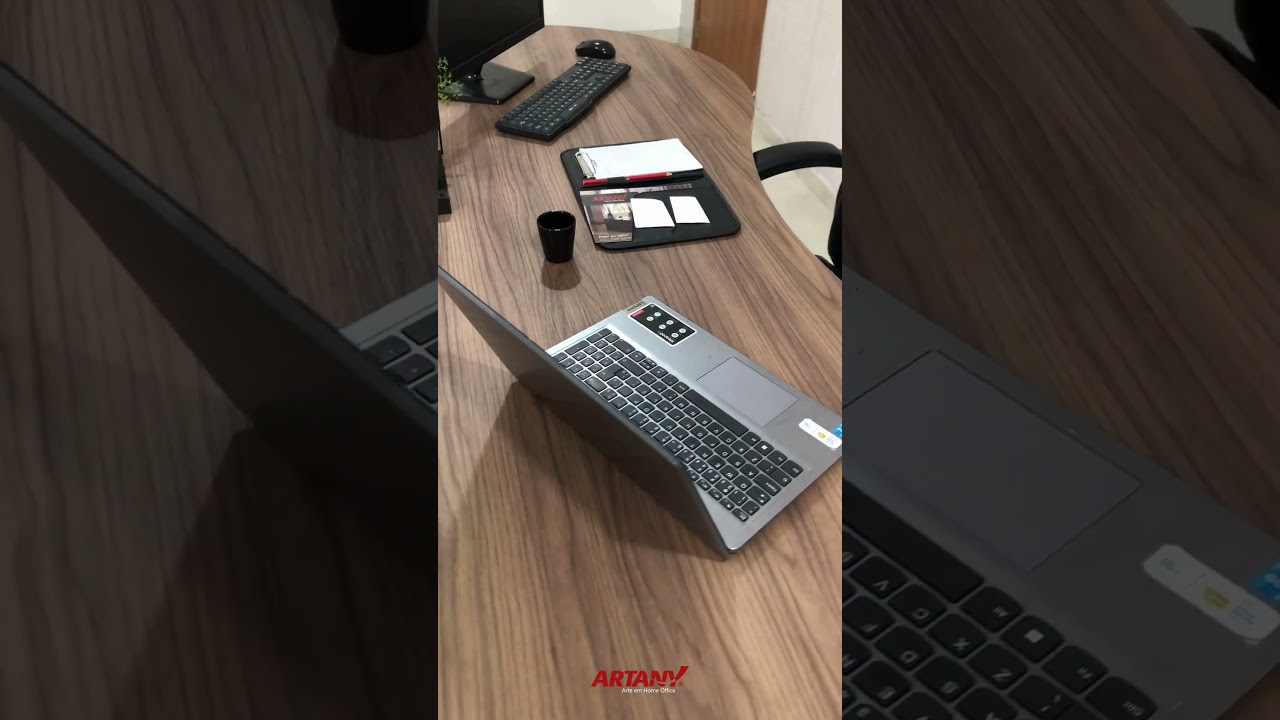 Thumbnail do vídeo - Mesa Tamburaro Organic - Carvalho/Branco