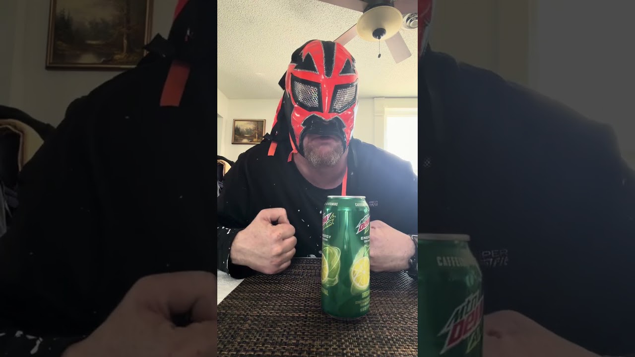 What’s my favorite energy drink? Mountain Dew Amp original! 