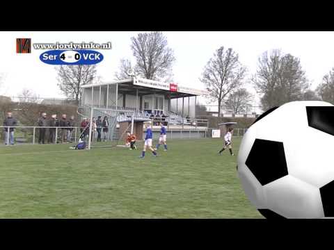 Voetbal Serooskerke E1 - VCK E1   9 april 2016