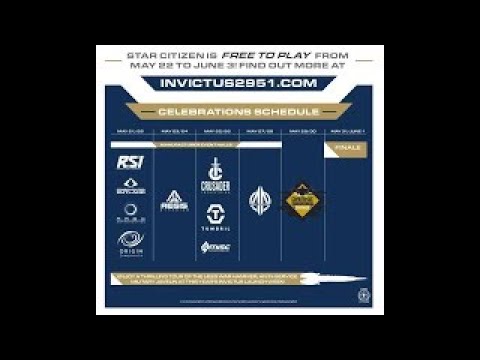 Star Citizen Invictus Week 2021 the next 2 Days AEGIS 4K
