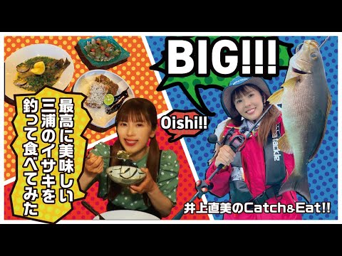 井上直美のCatch&Eat !! ～最高に美味しい三浦のイサキを釣って食べてみた!～【ライトゲームFT】