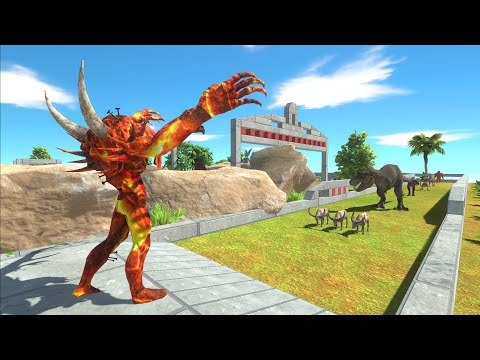 Updated Molten Scourge on a challenging path - Animal Revolt Battle Simulator