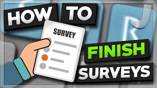 The Correct Way To Complete Online Surveys