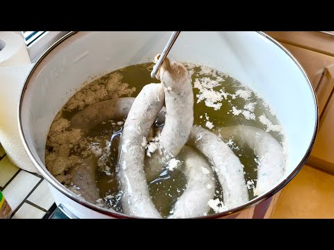 XXL Bratwurst 😍Wie mache ich selber Wurst 💯 ausführliches Video mit wertvollen Tipps