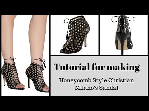 How to Make High Heels Leather Sandals