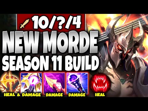New Mordekaiser Season 11 Build to HIT THEM HARD, FAST and DEADLY 🔥 LoL Top Morde s11 Gameplay