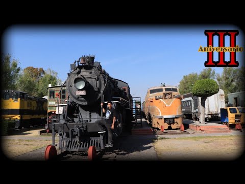 Visitando El Museo Nacional de Los Ferrocarriles Mexicanos en Puebla (3 Años de La Carbonera 3038)