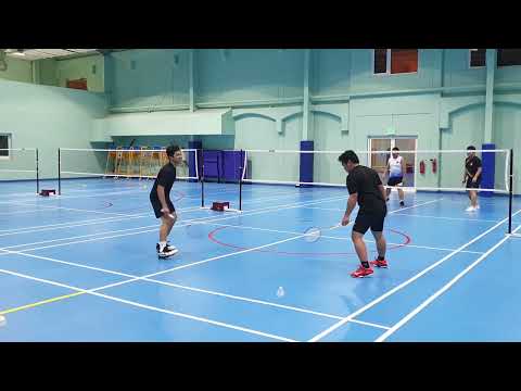 Solid Badminton Club Dubai | Paolo/PB vs Dan/Jerico