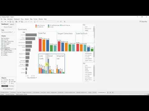 Creating a #MakeoverMonday dashboard from scratch - Tableau in Two Minutes
