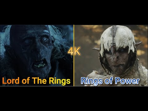 Orc Comparison - Rings of Power & Lord of The Rings