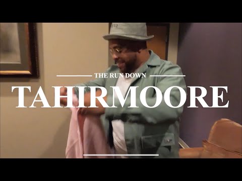 Tahir Moore before  Ronnie Jordan Stand Up: Church Special Good Friday AF.