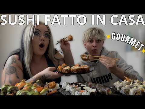 SUSHI PERFETTO FATTO IN CASA ! CHIARA E MILENA GOURMET
