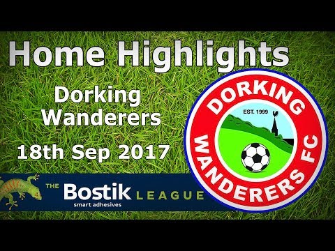 Carshalton Athletic vs Dorking Wanderers Velocity Trophy Bostik League 18.09.2017