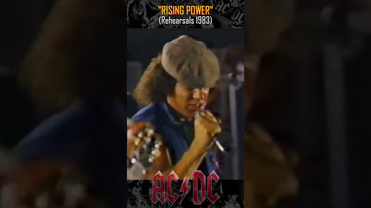 AC/DC - Rising Power (Rehearsals 1983) #acdc #rocknroll #heavymetal #classicrock