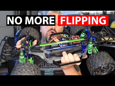 Reduce Car Flipping / Body Roll on Your Traxxas 1/10 4x4 - Slash, Rustler, Stampede, Hoss, etc...