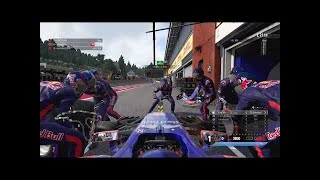 F1 2017 キャリア実況＃13 ベルギーGP