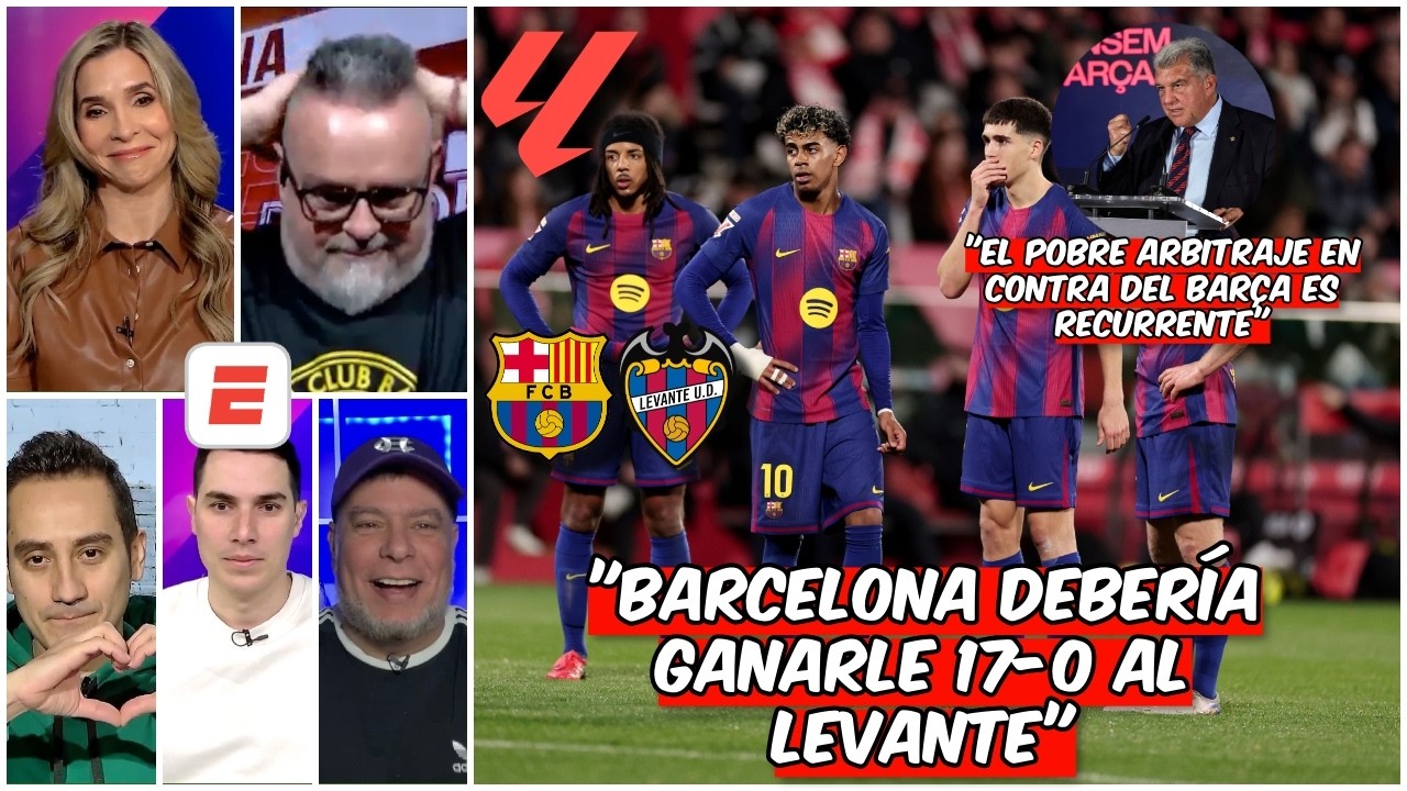 BARCELONA está MÁS que OBLIGADO de GANAR y GOLEAR ante el LEVANTE en CAMP NOU | Exclusivos