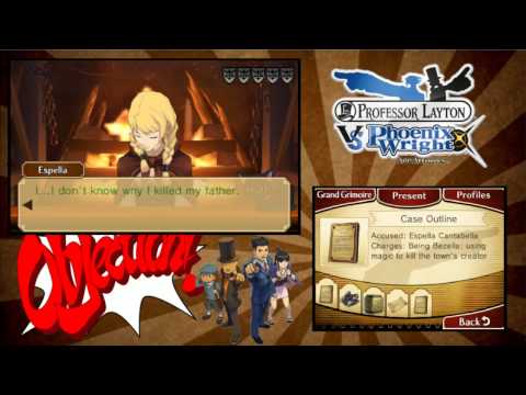 Prof. Layton vs. Phoenix Wright: Ace Attorney pt133 - Espella's Wereabouts