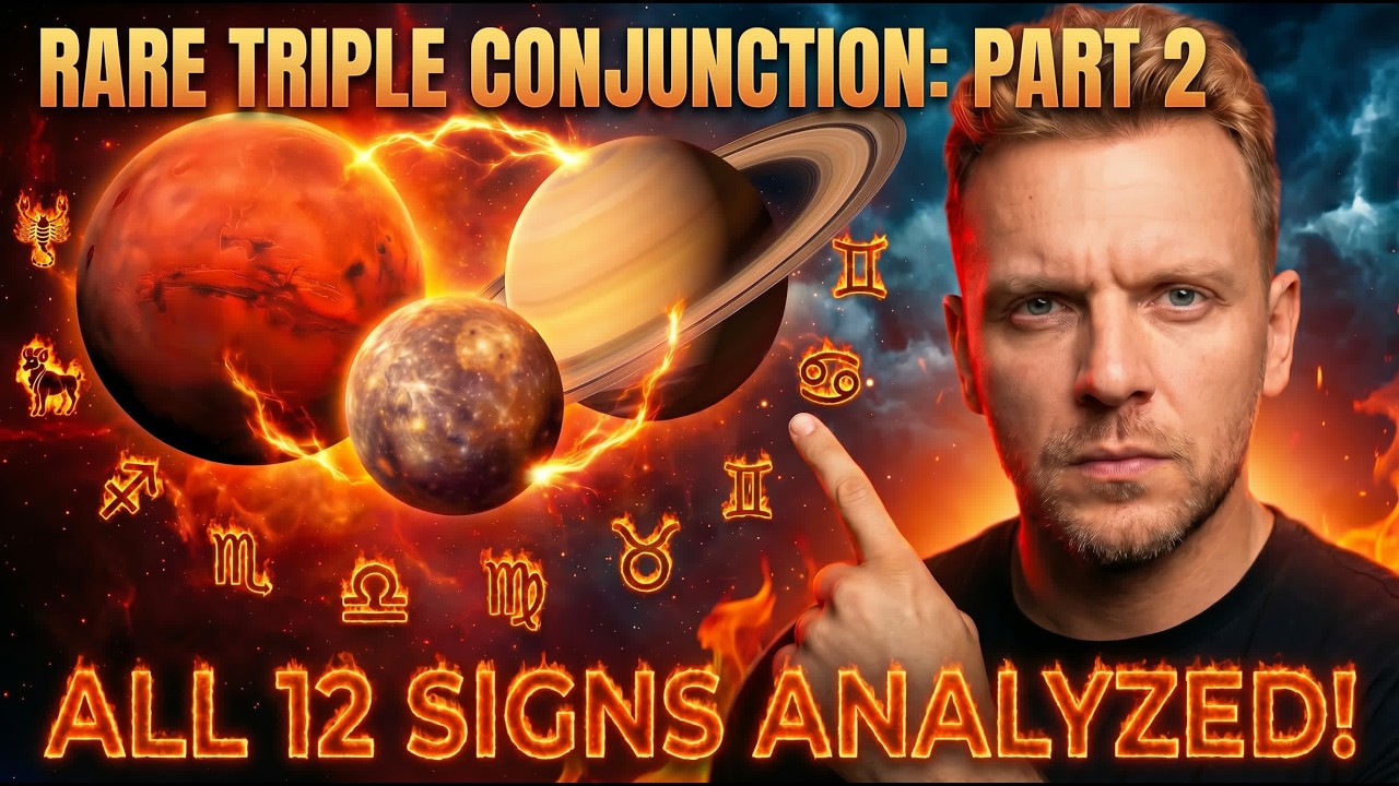A Rare Triple Conjunction - Mercury - Mars - Saturn in Aries (Part 2) - HOW IT AFFECTS ALL 12 SIGNS
